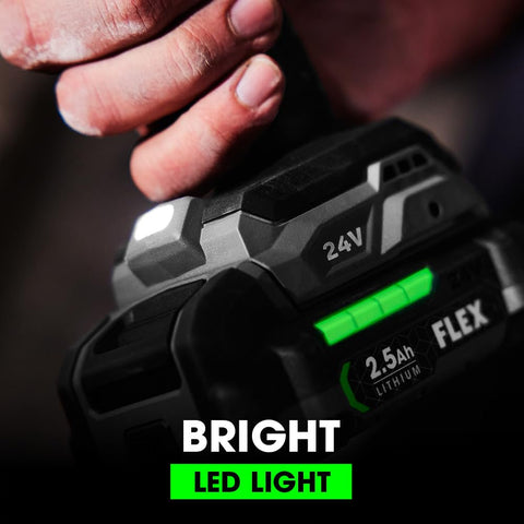 FLEX FX1351-Z 24V Brushless Cordless 1/4-Inch Hex Impact Driver Tool Only
