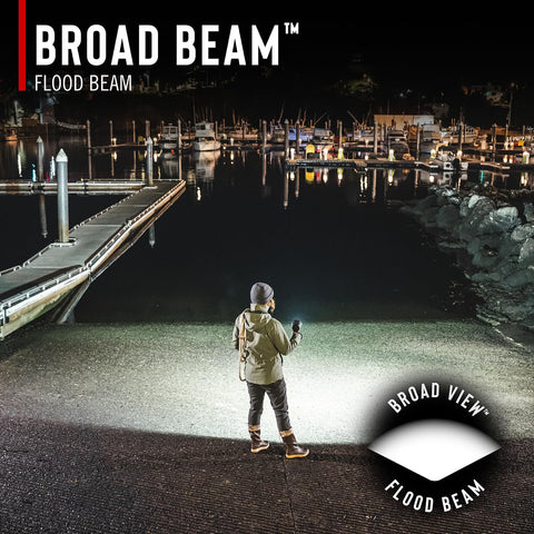 Coast LS20R 2500 Lumen IP67 Waterproof Floating 1/4 Mile Beam Runtime Spot Flood