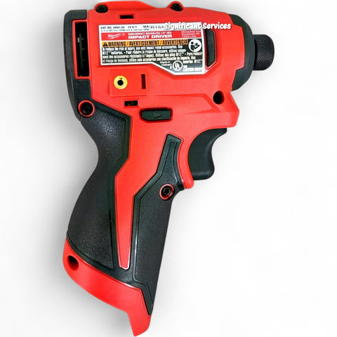 Milwaukee 3450-20 M12 12 Volt 1/4" Hex Subcompact Brushless Hex Impact Driver
