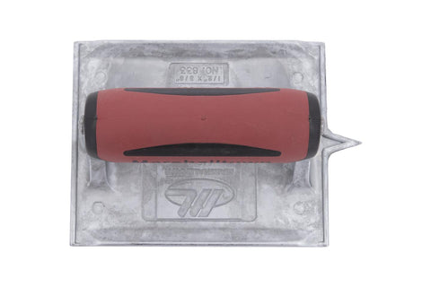 MARSHALLTOWN 865D Heavy-Duty Zinc Concrete Groover, 6 x 4 3/8 inch Blade, DuraSoft Handle, Concrete Tools Made in the USA