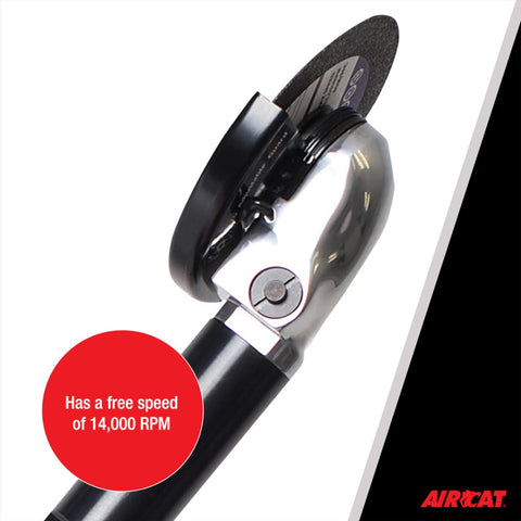 AIRCAT 6275-A 1.0 HP 4" Extended Inside Cut-Off Tool, 14,000 RPM