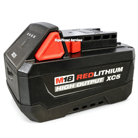 Milwaukee M18 REDLITHIUM Li-Ion HIGH OUTPUT XC5 Battery Pack