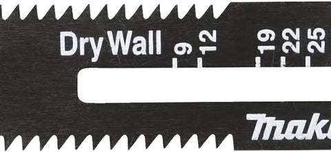 Makita MAKB-49703-2PK Drywall Cut-Out Saw Blades High Carbon Steel 2-Pack