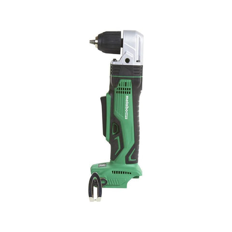 Metabo HPT Right Angle Drill, 18V Cordless, Tool Only - No Battery, 3/8-Inch Keyless Chuck, LED Light, Side Handle (DN18DSLQ4)