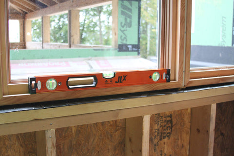 Johnson Level & Tool 5700-2400 Heavy Duty Aluminum Box Level 24" Orange