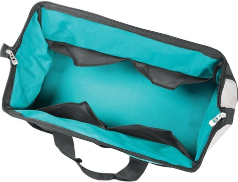 Makita 21" Heavy Duty 10 Pocket Strap Contractor Tool Bag Carry Storage Case