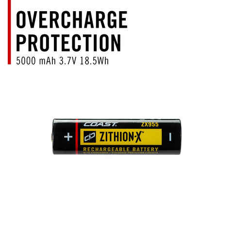 Coast ZX955 ZITHION-X 12V Li-Ion Rechargeable Battery for EAL18 PM300