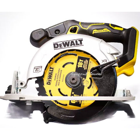 New DeWALT DCS565B 20V MAX 6-1/2" Brushless Cordless Circular Saw 5.0 Ah Battery