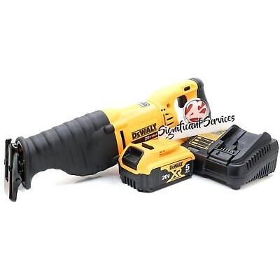 Dewalt DCS381 Cordless Battery Reciprocating Saw Variable Speed 5.0 Battery Kit