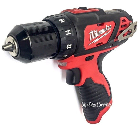 NEW MILWAUKEE 2407-20 M12 12V 12 Volt LED Cordless Lithium-Ion 3/8" Drill Driver