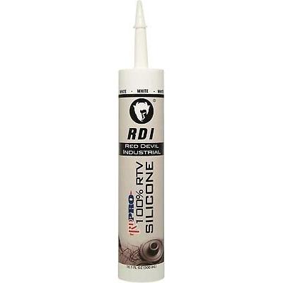 Red Devil 08160I RD PRO Industrial Grade RTV 100% Silicone Sealant 10.1 oz...