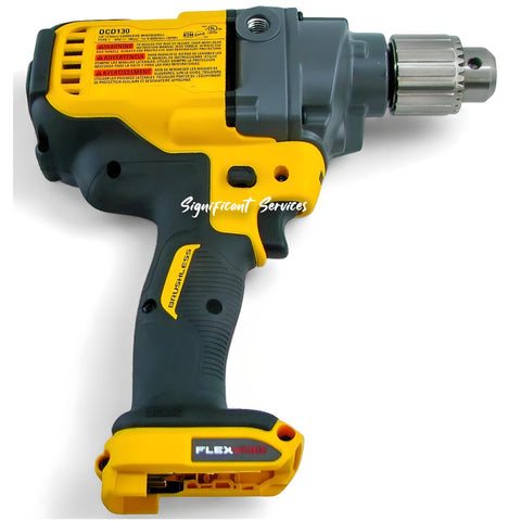 DEWALT FLEXVOLT DCD130B 60V MAX Cordless Drill Concrete Mixing E-Clutch System