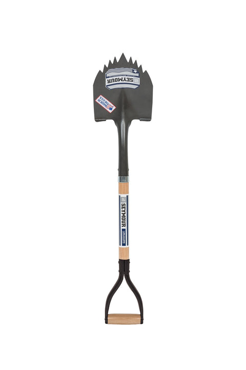 Seymour SV-DT35 Super Shovel, 29" Hardwood Handle, Steel D-Grip