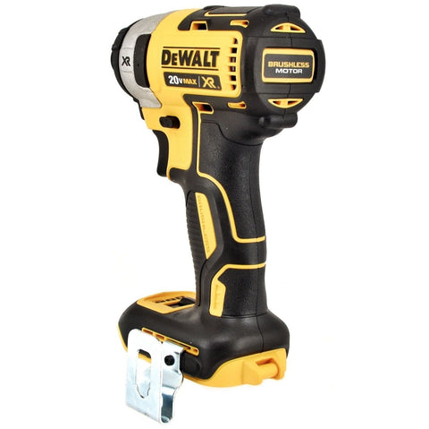 DeWALT DCF887B 20V 3 Speed XR Brushless 1/4" Impact Driver & (2) 5.0 Ah...