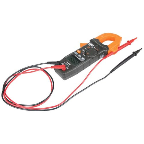 Klein Tools CL320 Digital Clamp Meter, HVAC AC Auto-ranging 400A, AC/DC Voltage, TRMS, DC Microamps, Resistance, Frequency, NCVT, Temp
