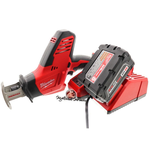 Milwaukee 2625-20 M18 5.0 Ah One Handed Hackzall Sawzall Reciprocating Saw Kit