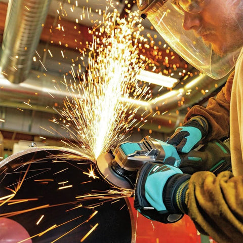 Makita GAG13Z 40V MAX XGT Brushless Lithium-Ion 5 in. Cordless X-LOCK Paddle Switch Angle Grinder (Tool Only)