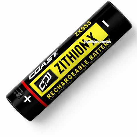 Coast COAST30318 Zithion-X Li-Ion Rechargeable USB-C Battery ZX850 XP9R XPH30R