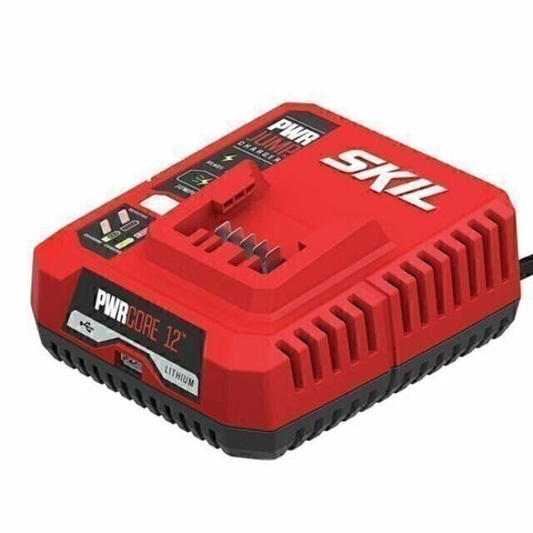SKIL QC535701 PWRCore12 PWRJump Charger Li-Ion 12 Volt Battery Charger
