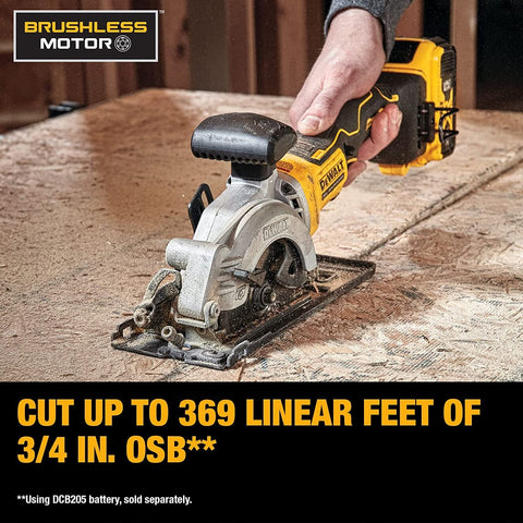 DEWALT DCS571B ATOMIC 20V MAX 4-1/2" Li-Ion Brushless Cordless Circular Saw New