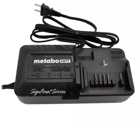 Metabo HPT 18V Li-ion BSL1820M 2.0Ah UC18YKSL Compact Slide Battery Charger