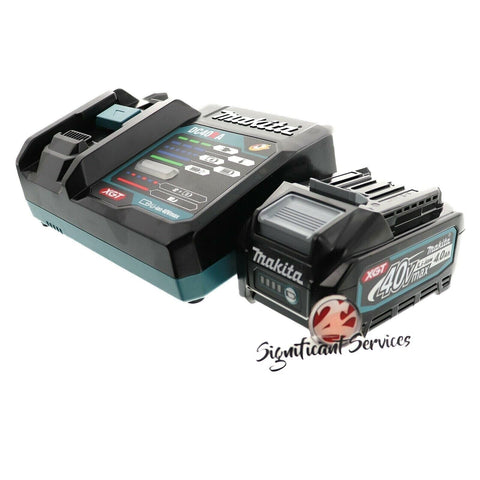 New Makita BL4040 XGT 40V MAX Li-Ion 4.0 Ah Battery Pack DC40RA Rapid Charger