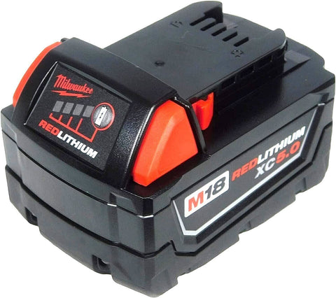 Milwaukee 2967-20 M18 FUEL 1/2 in High Torque Impact Wrench 5.0 Ah Battery Pack