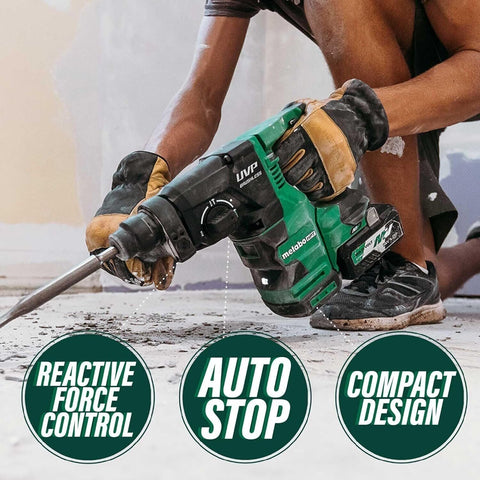 Metabo HPT DH1826DAQ4 18V MultiVolt 1-1/32" SDS Plus Rotary Hammer