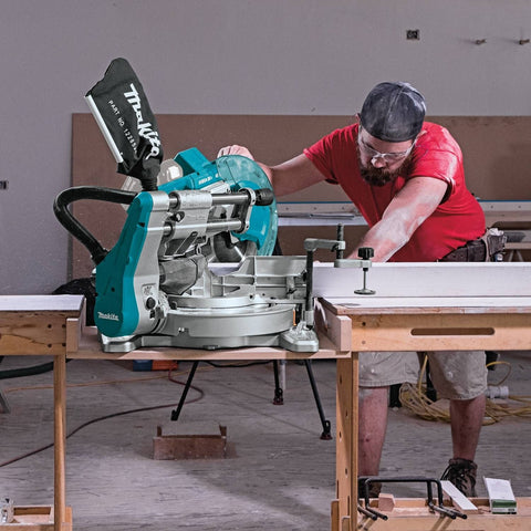 Makita XSL06Z LXT Li-Ion (36V) Brushless Cordless 10" Compound Miter Saw with Laser Dual-Bevel Sliding TOOL Only