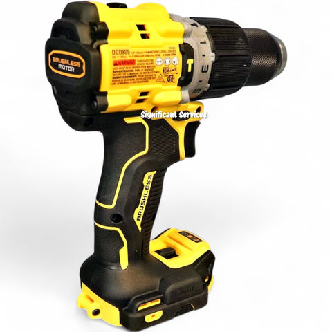 New DEWALT DCD805B 20V 20 Volt MAX XR Brushless 1/2" Hammer Drill Driver