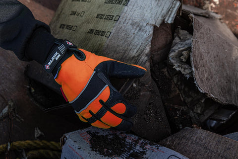 Majestic 2145HOH Winter Hawk Mechanic Work Gloves Large