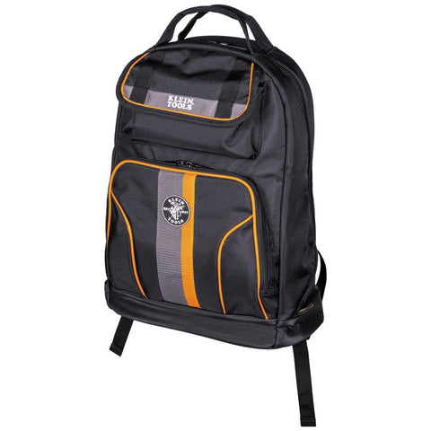 Klein Tools 55475 Tool Bag Backpack, Heavy Duty Tradesman Pro Organizer with 35 Pockets for Hand Tools and Gear