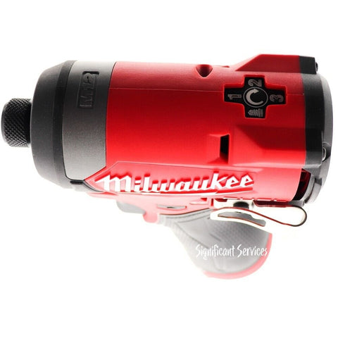 New Milwaukee 3453-20 M12 Fuel 1/4" Cordless Li-Ion Battery Hex Impact Driver