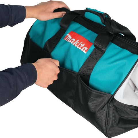 Makita 21" Heavy Duty 10 Pocket Strap Contractor Tool Bag Carry Storage Case