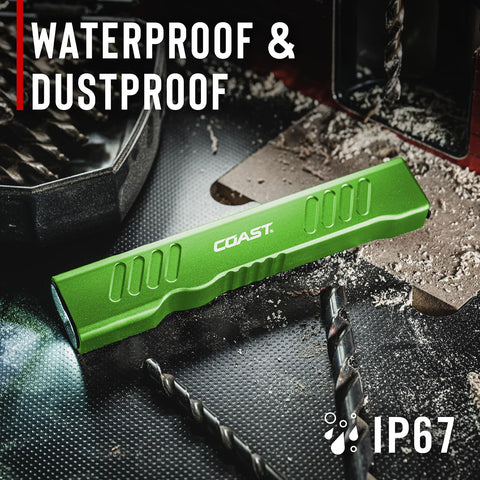 Coast Slayer LED Flashlight 1150 Lumen USB-C Rechargeable Spot/Flood Green