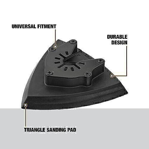 DEWALT Sanding Pad For Oscillating Tool (DWA4200), Black