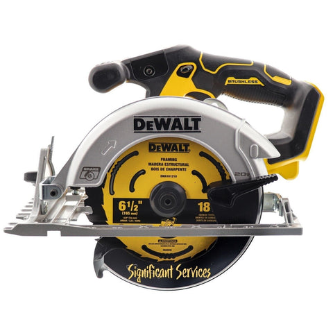 DeWALT DCS565B 20V MAX Brushless Cordless 6 1/2" Li-Ion 5.0 Ah Circular Saw Kit