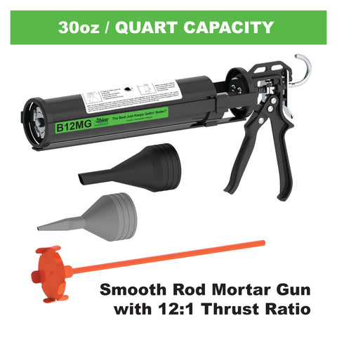 Albion Engineering B12MG B-Line Manual Mortar and Grout Gun for Pointing
