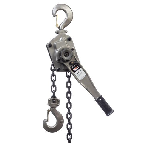 JET 287800 JLP-A Series, 3 Ton Chain Hoist, 5' Lift, and Shipyard Hooks