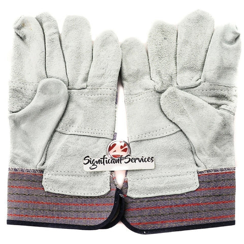 Custom Leathercraft Men 12-pack work gloves, 12 Pair, 2 Count Pack of 1 US