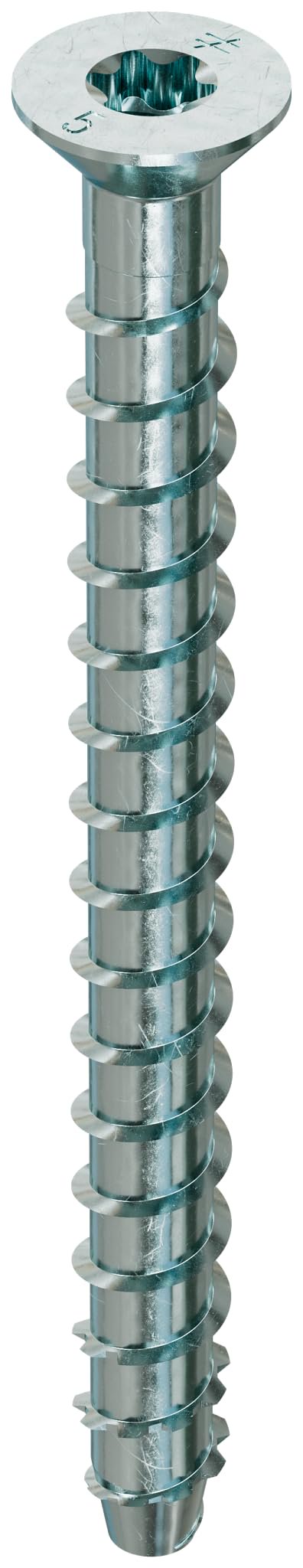 Simpson Strong-Tie THD37500CS Titen HD Concrete Anchor 3/8" x 5" Zinc Countersunk 50-Pack