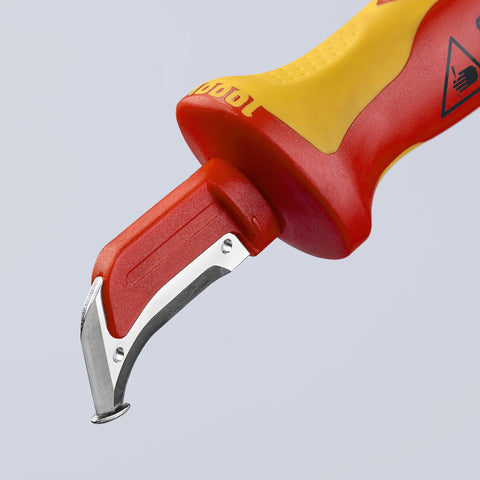 KNIPEX 98 55 Dismantling Knife 1000V Insulated