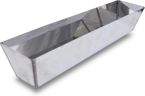 Marshalltown 6397 Heli-Arc Mud Pan 18" Heavy Gauge Stainless Steel Welded Corner