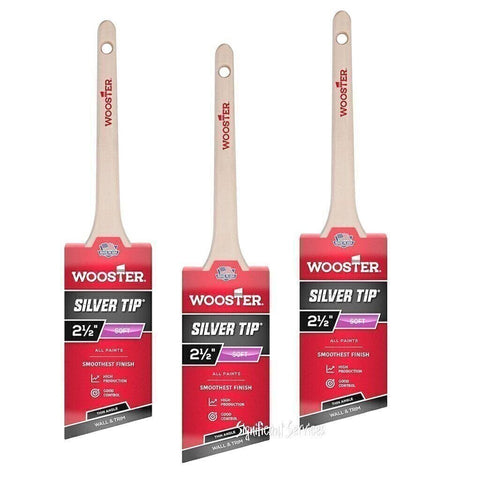 Wooster Brush Company 5224-2 Silver Tip Thin Angle Sash 2 Inch 2 Pack