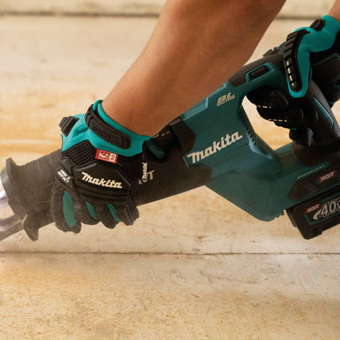 Makita Impact-rated T 04282 ANSI 2 Heavy Duty Demolition Gloves Large