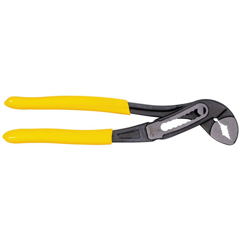 Klein Tools D5057 Classic Klaw Quick-Adjust V-Jaw Tongue & Curved Groove Pliers
