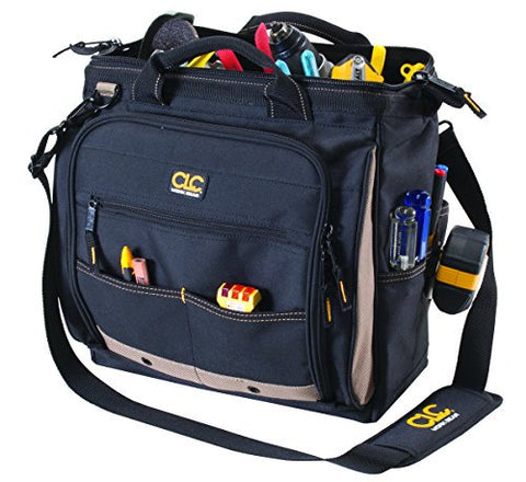 CLC Custom Leathercraft 1537 Multi-Compartment Tool Carrier 30 Pocket 13 in.