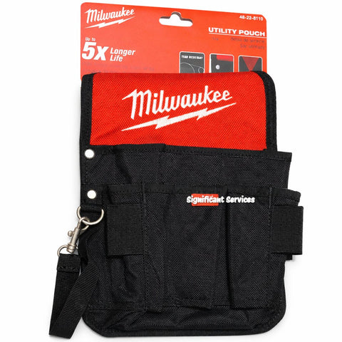 New Milwaukee 48-22-8119 Utility Pockets 8 Exterior pockets Work Hand Tool Pouch