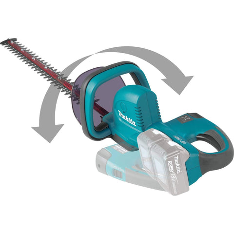 Makita XHU04Z 18V X2 (36V) LXT Lithium-Ion Cordless 25-1/2" Hedge Trimmer, Tool Only