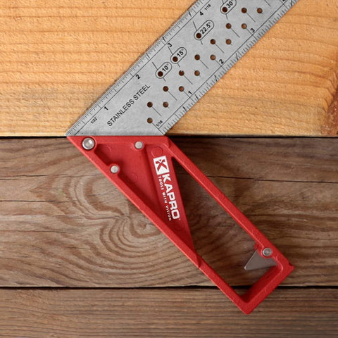 Kapro 353 Professional LedgeIt Try and Mitre Square For Leveling and 12 Inch